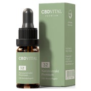 CBD VITAL Bio CBD 32% Naturextrakt Premium Hanftropfen 10 ml