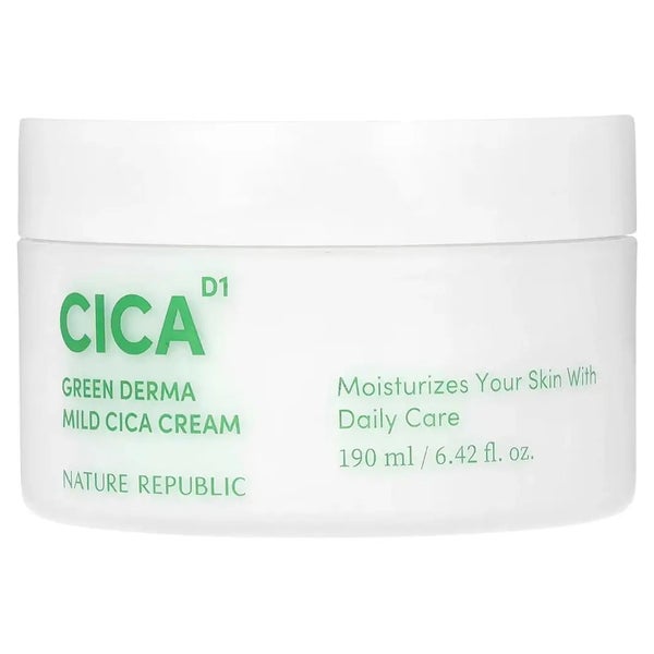 NATURE REPUBLIC Green Derma Mild Cica Gesichts- und 190 ml