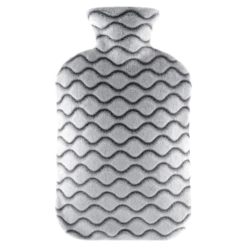 2L Wärmflasche mit Bezug für Erwachsene & Kinder-Dunkelgrau, 1 St online kaufen