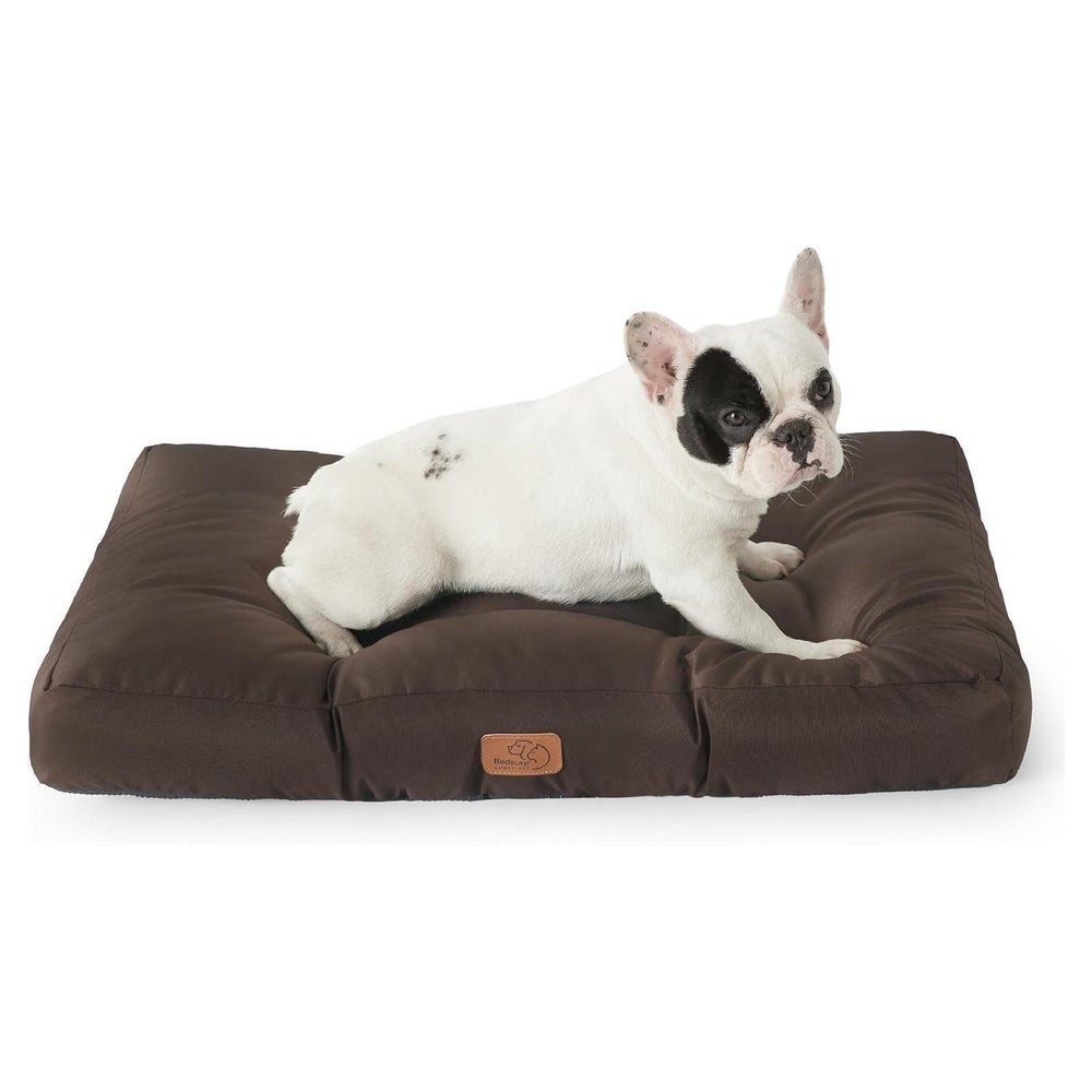 Hundekissen waschbar gepolstert kleine Braun L 76 x B 50 x H 1 St