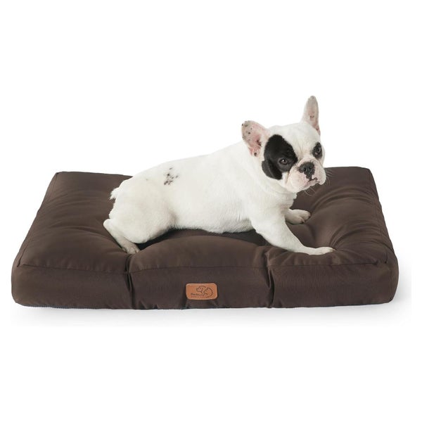 Hundekissen waschbar gepolstert kleine Braun L 76 x B 50 x H 1 St