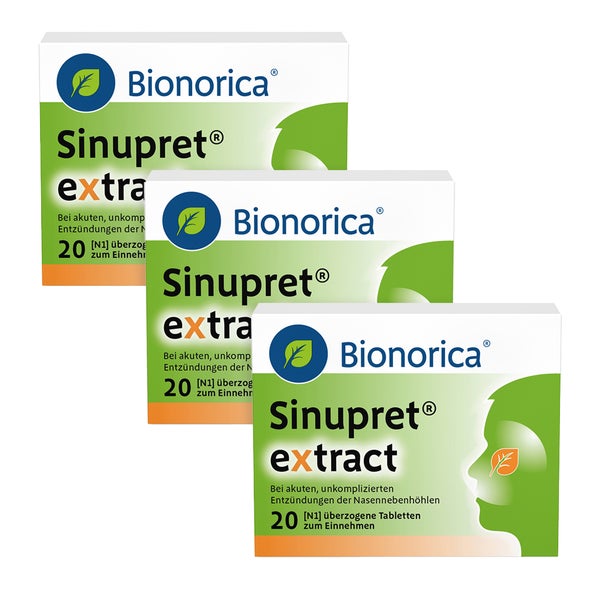 Sinupret extract Sparset 3X20 St