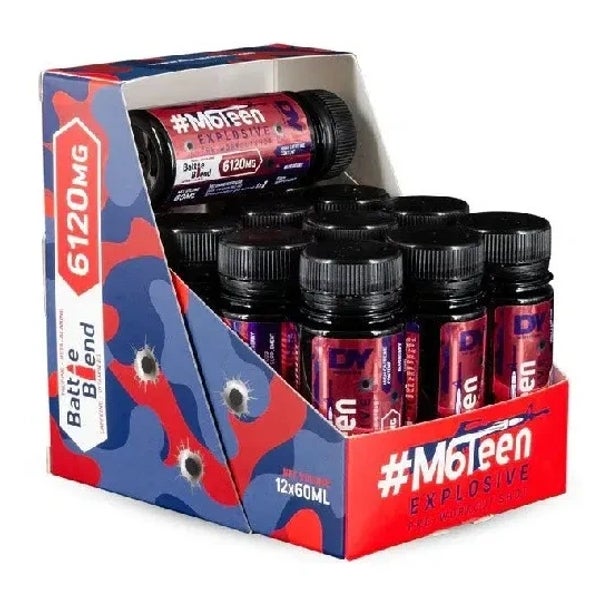DY Nutrition M6Teen Prewokrout Shots Peach