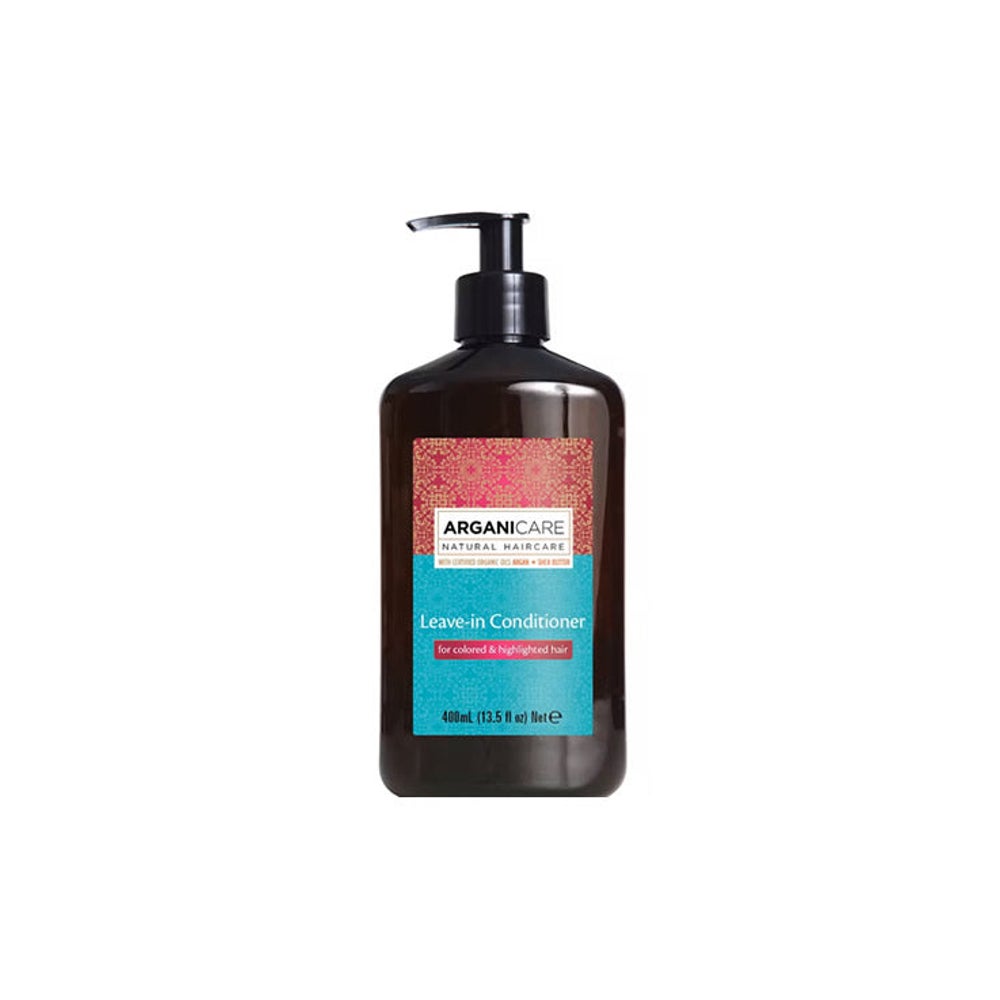 Arganicare Schützende Leave-in-Feuchtigkeitscreme - Farbbehandeltes Haar - Argan 400ml 4 St