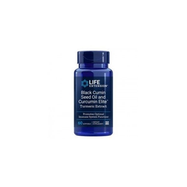 Schwarzkümmelöl und Curcumin Elite Kurkuma-Extrakt, kapseln 60 St