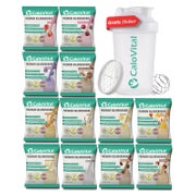 CaloVital Probierpaket Classic 12er Pack + Shaker 600 g