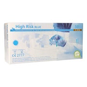 Medi-Inn Nitril High Risk blue Chemikalienschutzhandschuhe puderfrei, Gr. XL 50 St