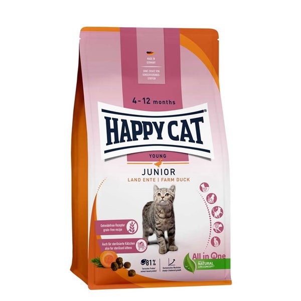 Happy Cat - Junior Land Ente 1,8 kg