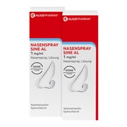 Produktabbildung: Nasenspray sine AL Doppelpack 2 2X15 ml