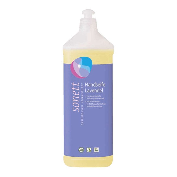 Sonett Handseife Lavendel Nachfüllflasche Bio 1 l