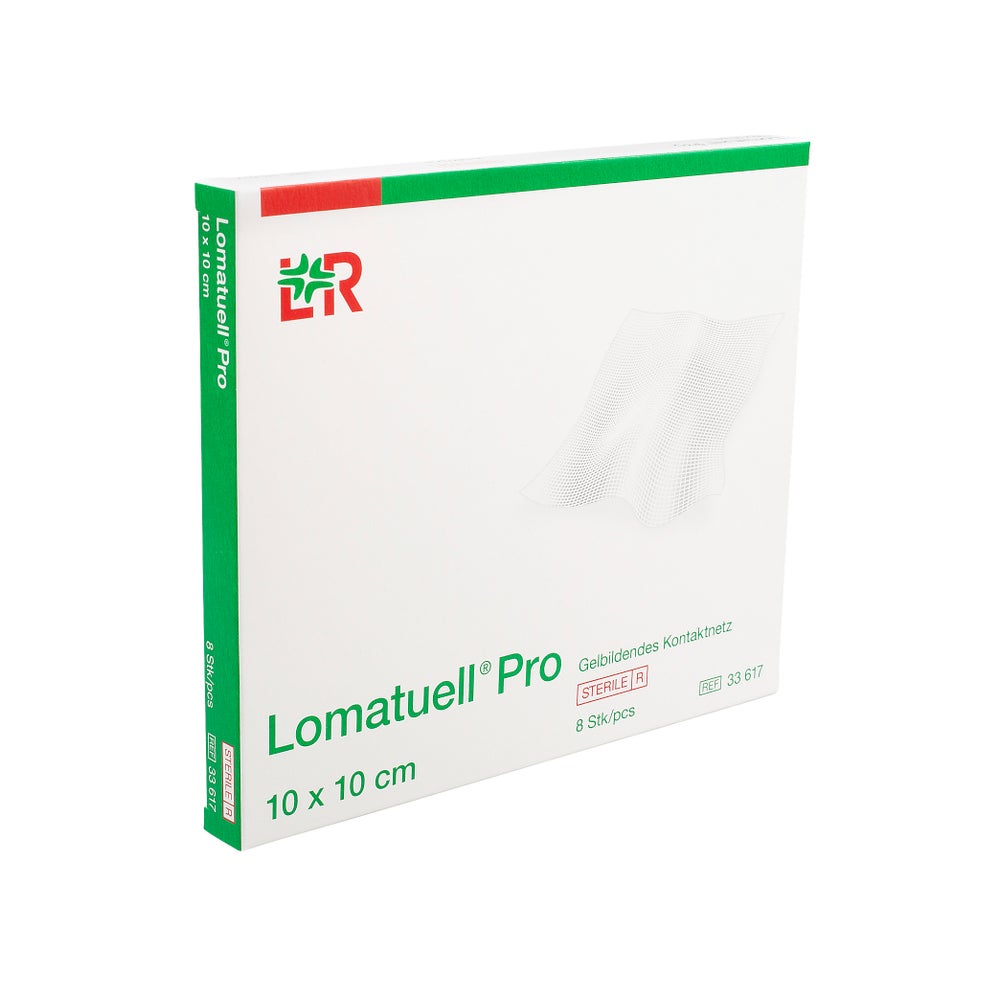 Lomatuell Pro 10x10 Cm Steril 8 St