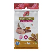 FARMINA N&D Quinoa Dental Treat Skin Coat Quail Mini (7 szt) dentale Leckerei für kleine Hunderassen 0,06 kg