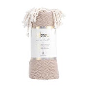 GREENDOOR Hamam Tuch Rautenmuster cappuccino 1 St