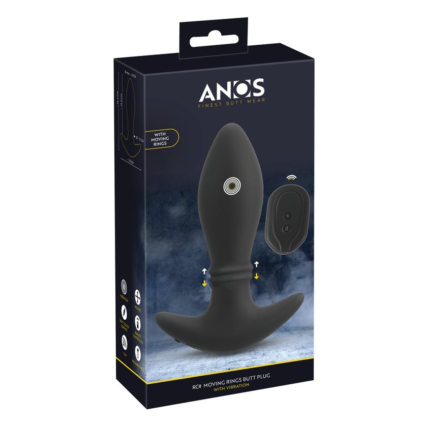 ANOS - Analplug mit Vibration und bewegenden Massageringen 1 St online kaufen | DocMorris ANOS - Analplug mit Vibration und bewegenden Massageringen 1 St online kaufen | DocMorris