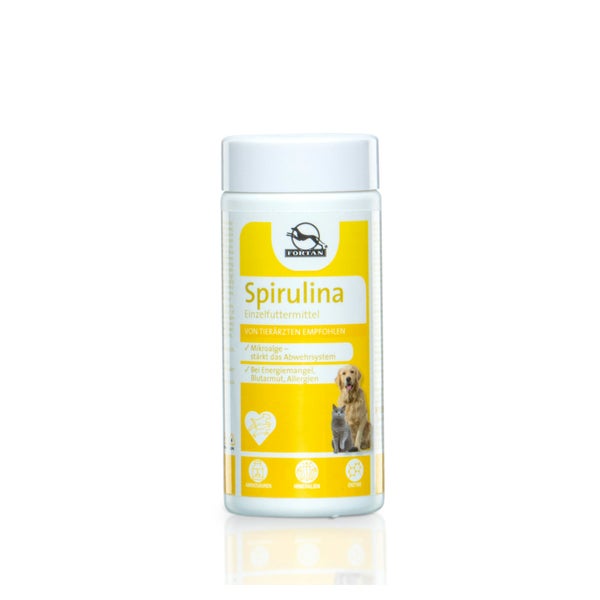 FORTAN Spirulina Pulver – Natürliche Nährstoffquelle 90 g