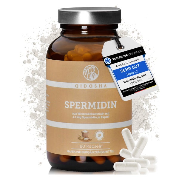 QIDOSHA Spermidin aus Weizenkeimextrakt 180 St