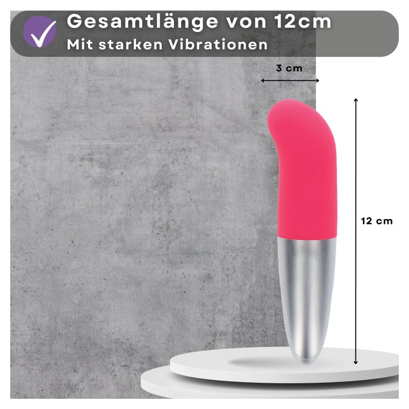 vibration beim bremsen Beleuchteter G-Punkt Vibrator aus Glas main image 0