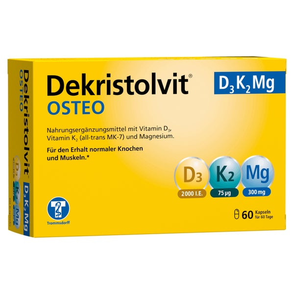Dekristolvit OSTEO D3K2Mg 60 St