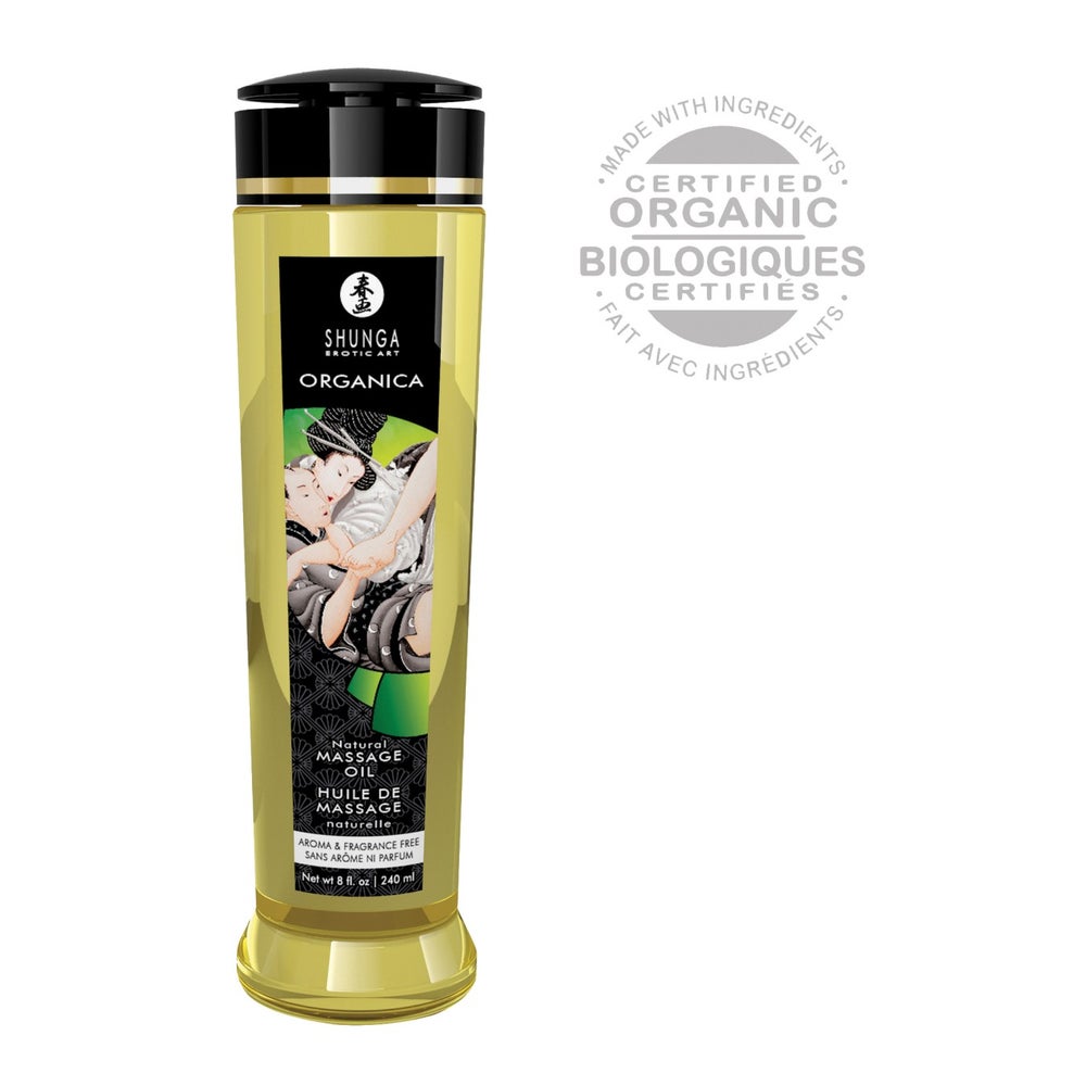 Shunga Erotic Art - Organisches Massageöl 240 ml