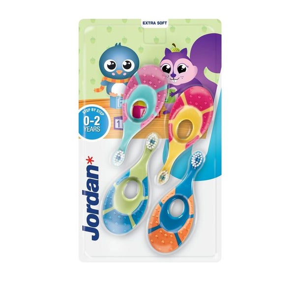 Jordan Step 1 Baby Toothbrush 4 St
