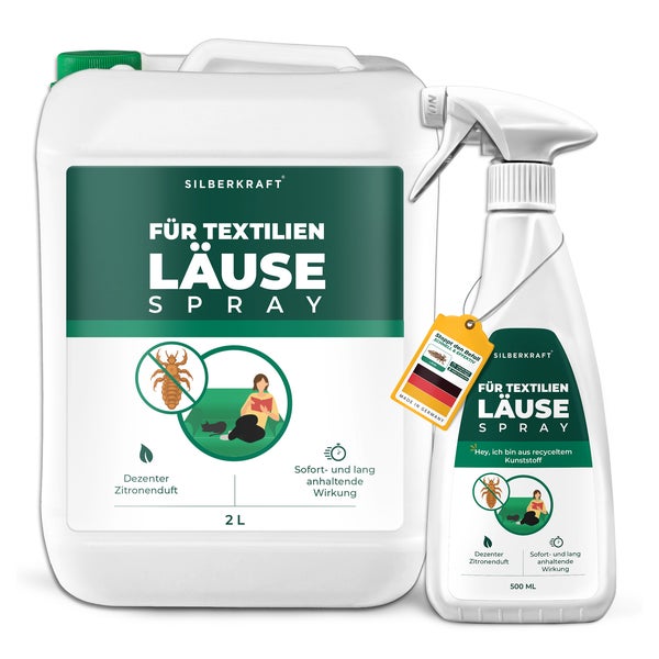 Silberkraft Läusespray 2 L + 500 ml 2500 ml