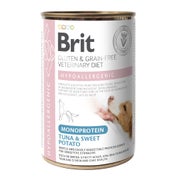 BRIT Veterinary Diet Dog Hypoallergenic Monoprotein Tuna mit Thunfisch für Hunde mit Allergien und Hautproblemen 0,4 kg