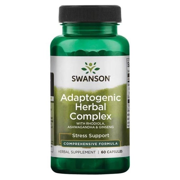 Adaptogener Komplex mit Rhodiola, Ashwagandha und Ginseng 60 St