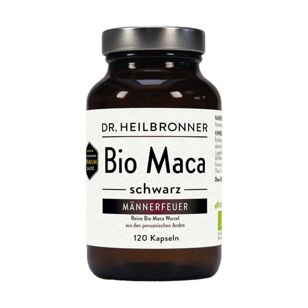 DR. HEILBRONNER Bio Maca schwarz