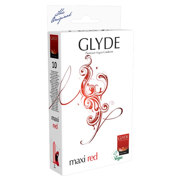 Ultra «Maxi Red» XL-Kondome - Vegane XL-Kondome rot 10 Stück (10 Kondome) 10 St