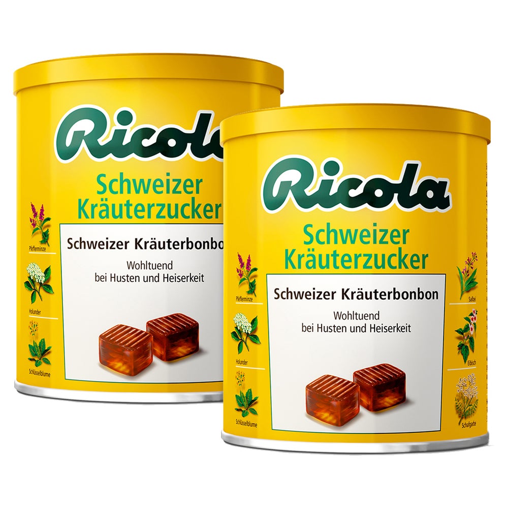 Ricola Schweizer Kräuterzucker 2X250 g
