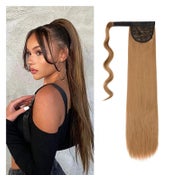 Pferdeschwanz Extensions Haarteil Haarverdichtung 55 cm Dunk 1 St