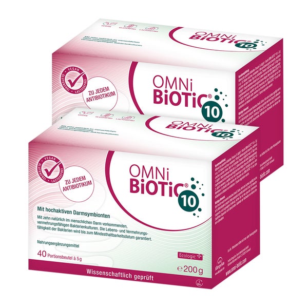 Doppelpack OMNi-BiOTiC 10 2X40X5 g