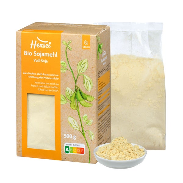 Hensel Bio Sojamehl Voll-Soja 500 g