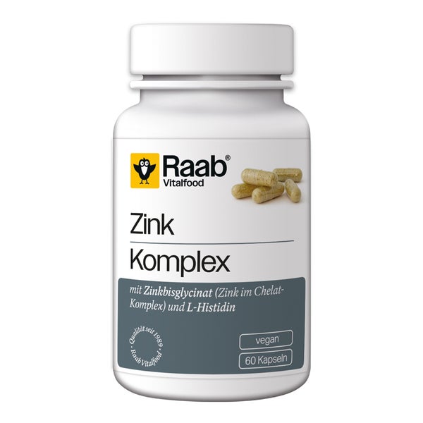 Raab Vitalfood Zink Komplex Kapseln 60 St