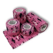 Produktabbildung: LisaCare Kohäsive Bandagen - 2,5cm-10cm - Schmetterling Rosa 4 St