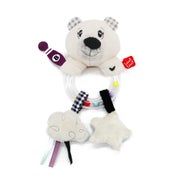 Label-Label Baby Rassel / Greifling / Greifring Eisbär 1 St