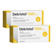 Produktabbildung: Dekristol 1.000 I.E. Tabletten Doppelp. 2X200 St