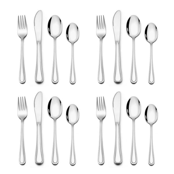Edelstahl Kinderbesteck Set 16teilig mit Gabel 1 St