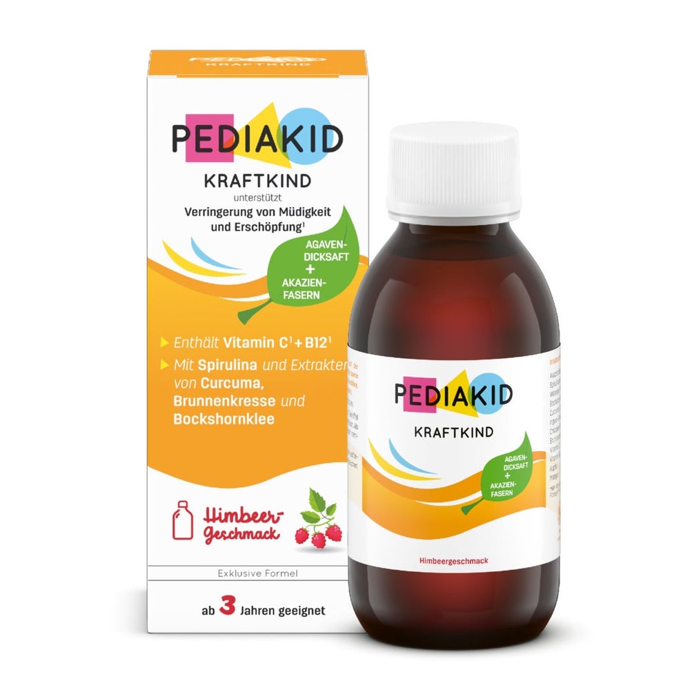Pediakid Kraftkind Sirup Himbeergeschmack 125 ml