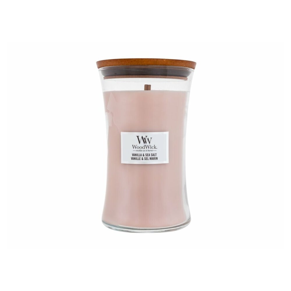 WoodWick Vnilla & Meersalz-Duftkerze 609 g 0,609 kg