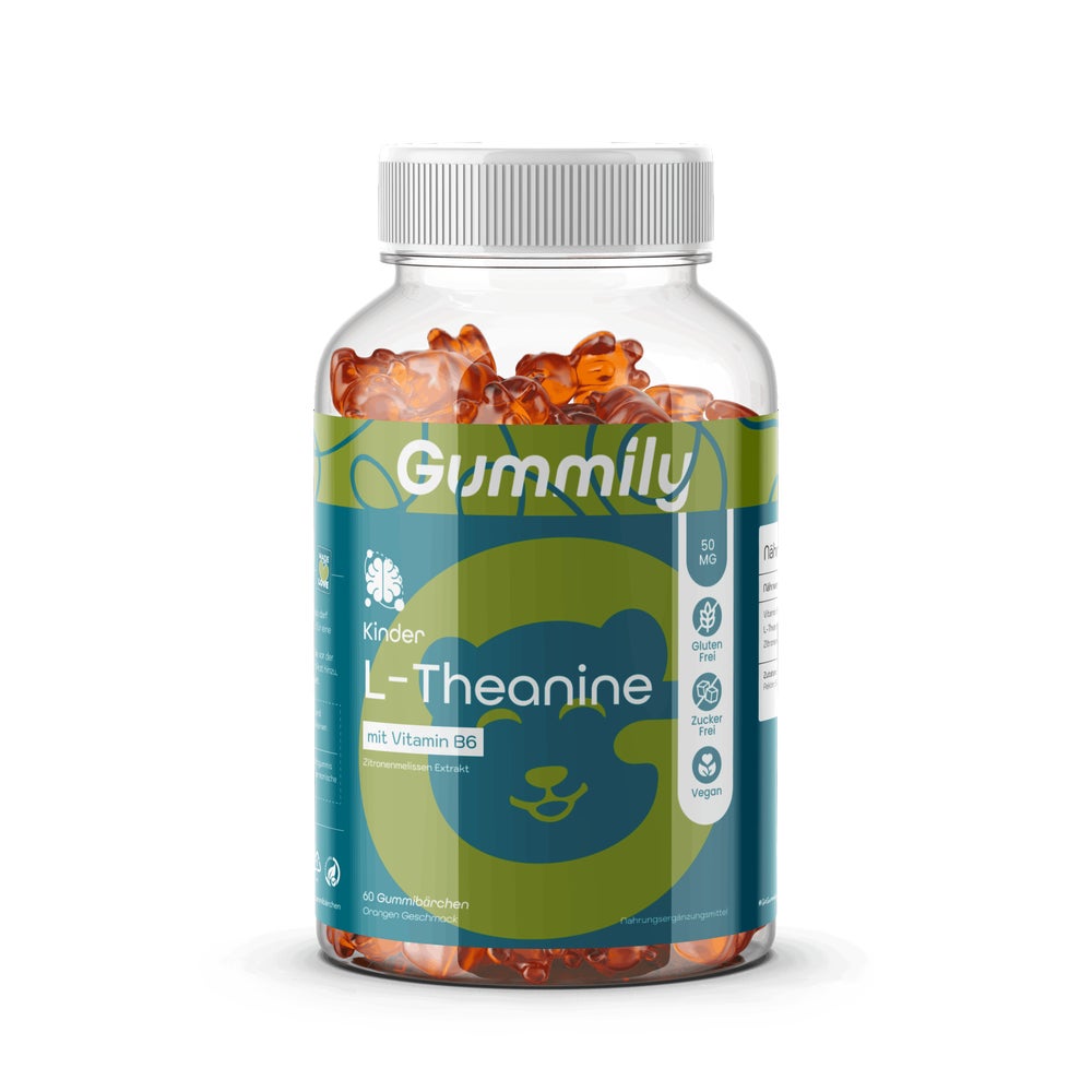 Kinder L-Theanin mit Zitronenmelisse & Vitamin B6 60 St