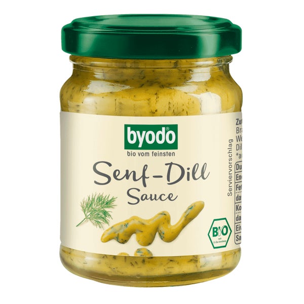 BYODO Senf-Dill Sauce Bio 125 ml
