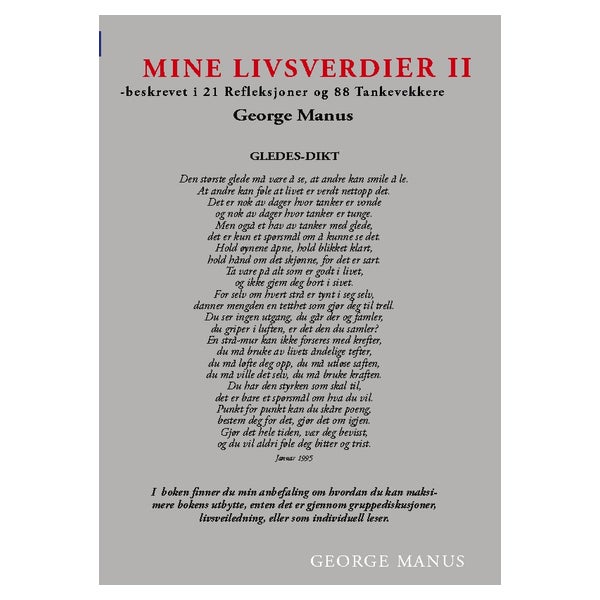 Mine Livsverdier II 1 St