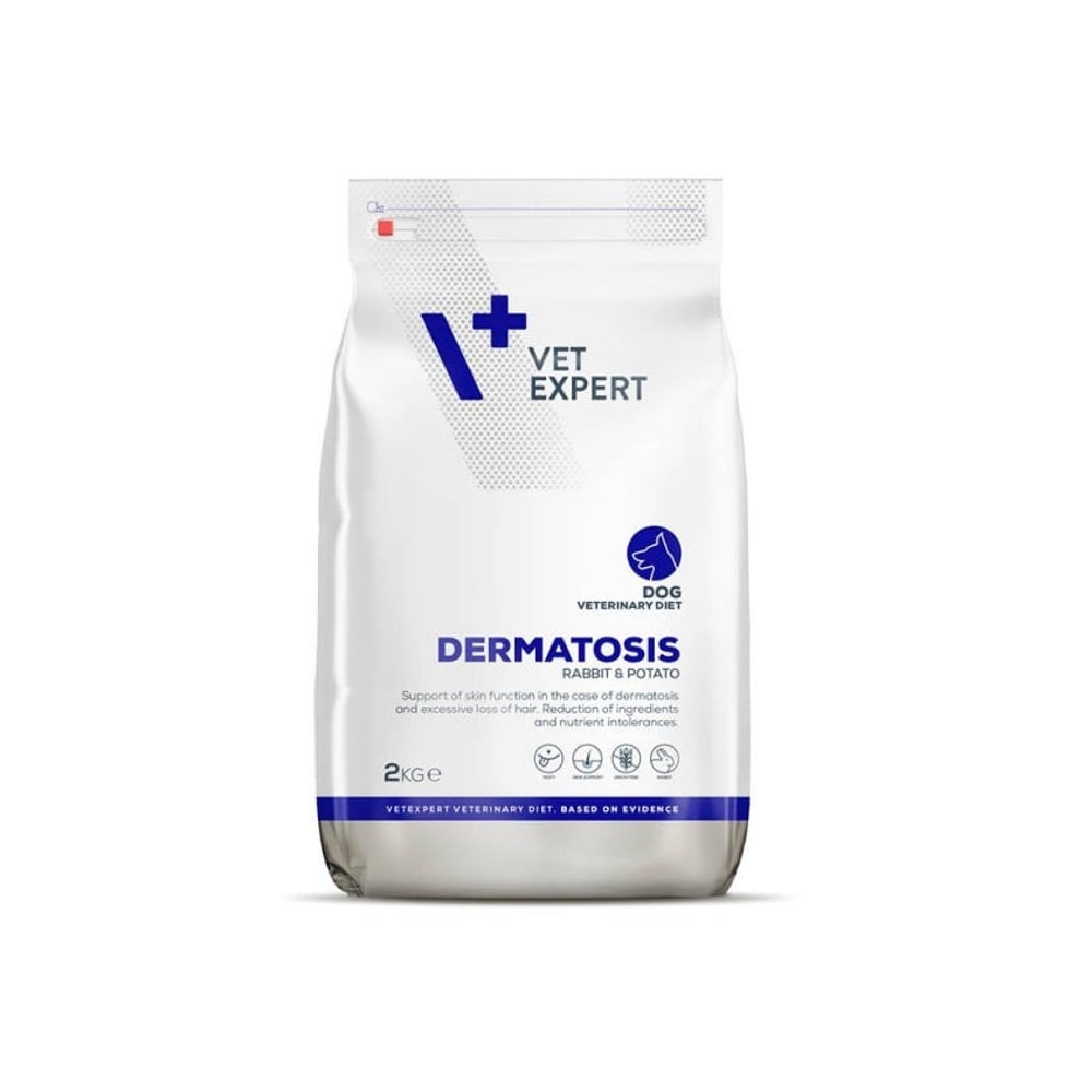 VET EXPERT Veterinary Diet Dog Dermatosis Rabbit&Potato 2 kg