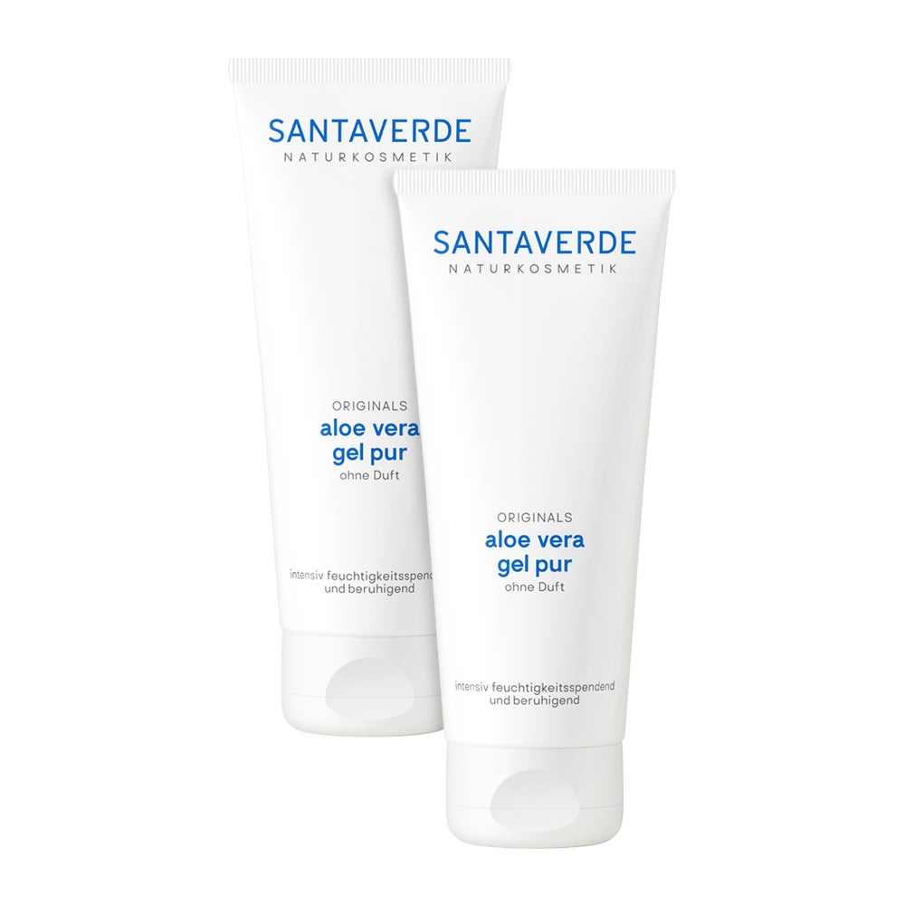 SANTAVERDE Aloevera Gel Pur Doppelpack 2X100 ml