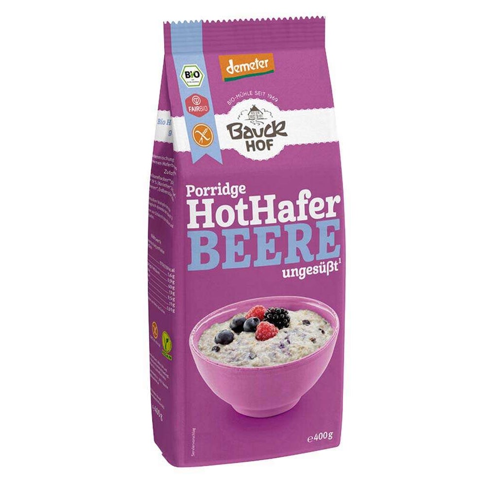 Bauck Mühle Hot Hafer Beeren - glutenfrei 400 g