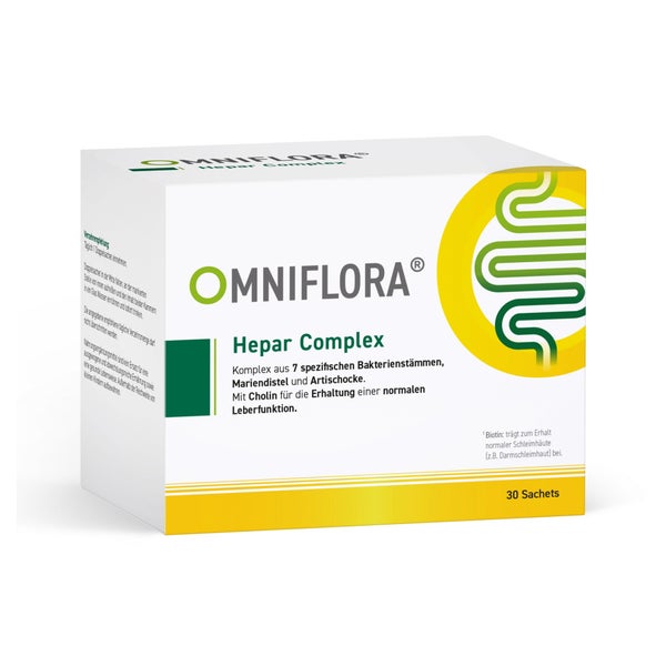 OMNIFLORA® Hepar Complex mit Cholin für die Leber 30 St