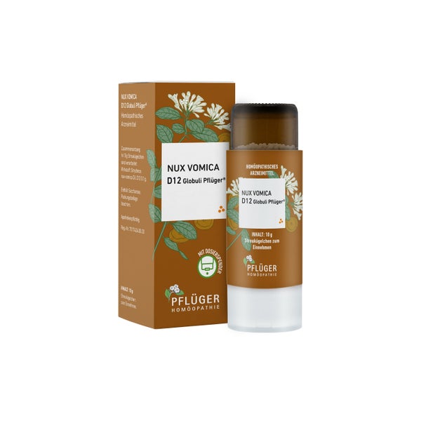 Nux vomica D12 Globuli Pflüger 10 g