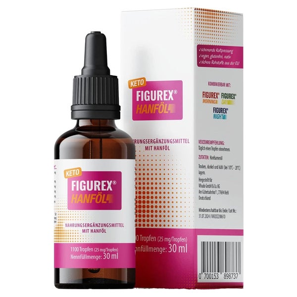 FIGUREX Hanföl Keto Tropfen 30 ml