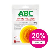 Abc Wärme-pflaster Sensitive-vlies Hansaplast Med 2 St